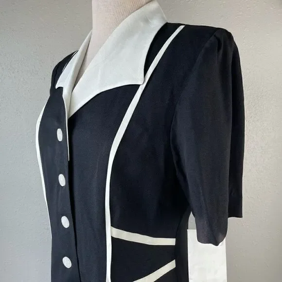 NWT Julian Taylor New York Dress Jacket Size 10 - Picture 4 of 9